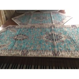 NW PERSIAN TERMEH RUNNERS SET OF 4pcs
